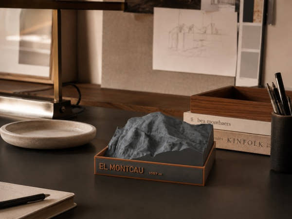Maqueta en relleu del Montcau