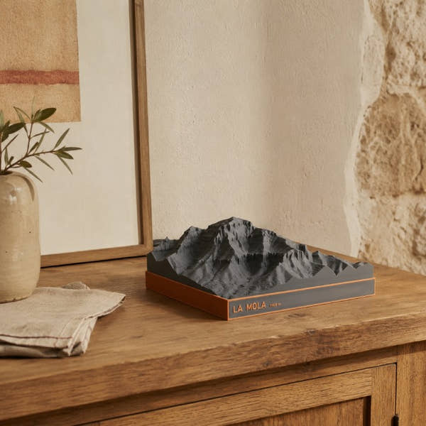 Maqueta en relleu de la Mola