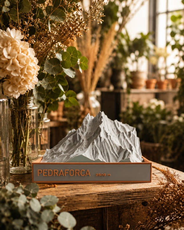 Maqueta en relleu del Pedraforca