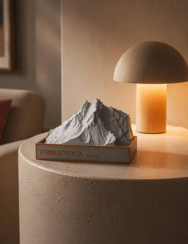 Maqueta en relleu del Pedraforca